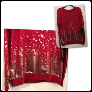 Chrome Edge Street Official Sweatshirt Red Bronze